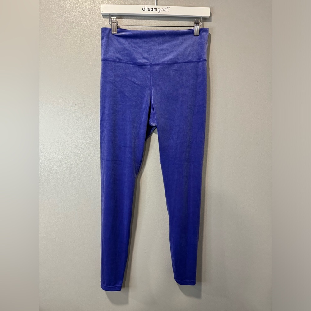 Athleta Elation Velvet Leggings - Purple - Picture 2 of 5